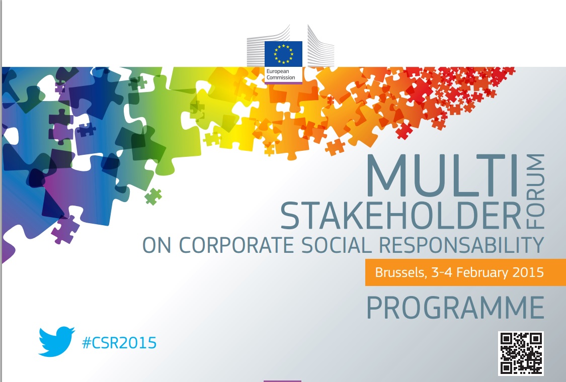 Multi Stakeholder Forum on CSR
