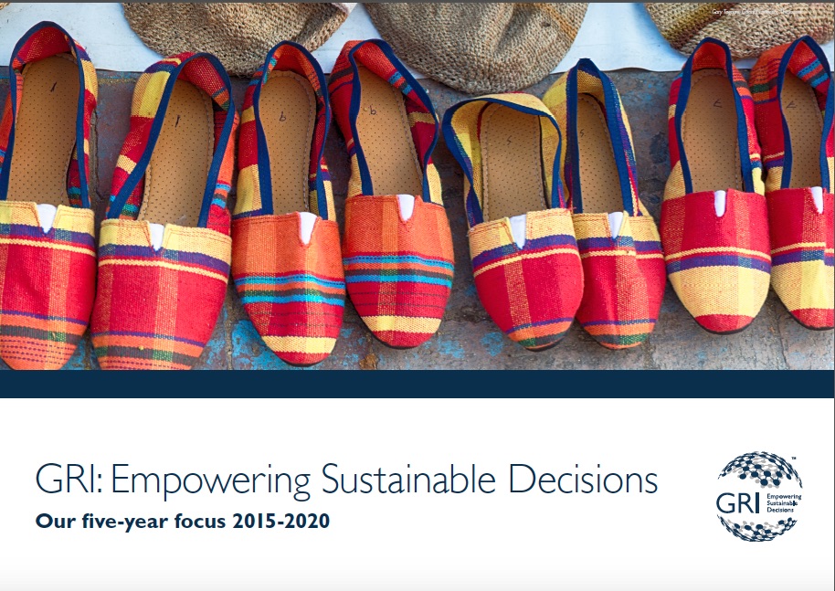 GRI: Расширение возможностей устойчивых решений (GRI: Empowering Sustainable Decisions).