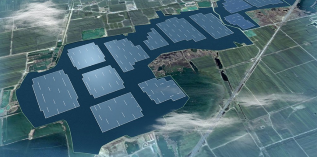 В Китае построят крупнейшую в мире плавучую солнечную электростанцию