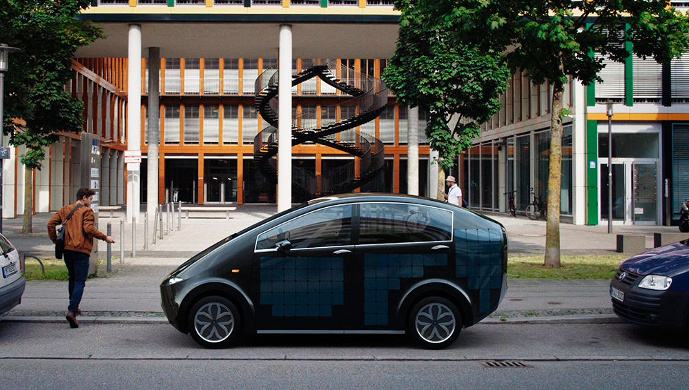 Немецкий электромобиль с солнечными панелями представят 27 июля