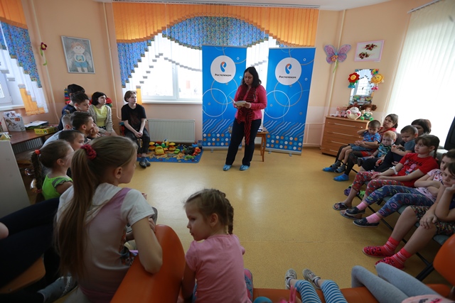 «Ростелеком» в Красноярске завершил первый этап акции «Чтение с увлечением» в детских больницах