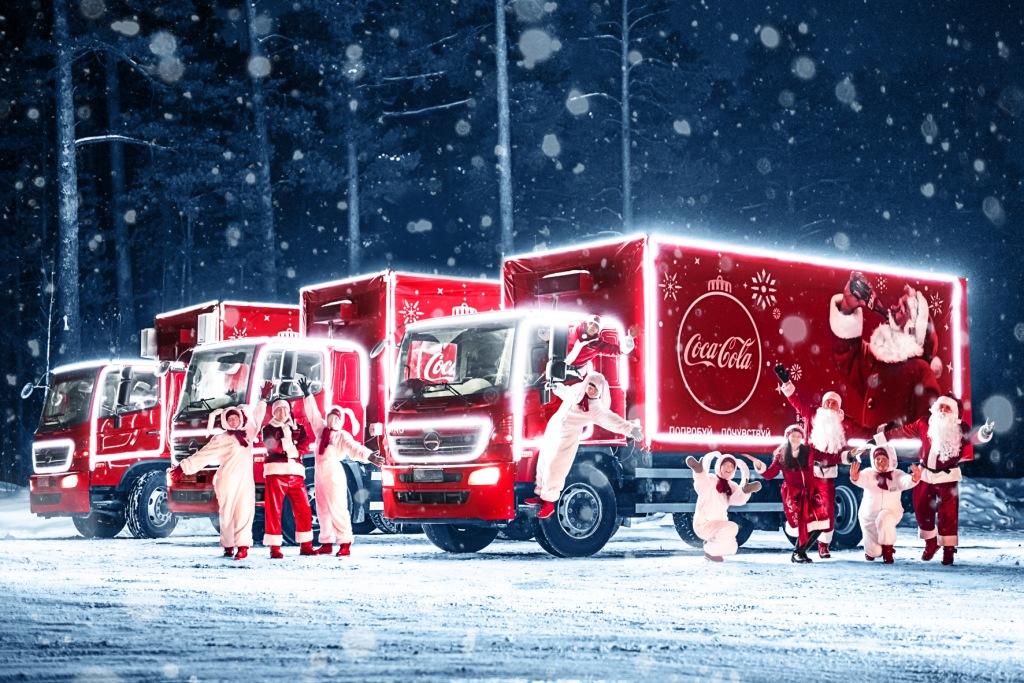 социальный проект «Рождественский караван Coca-Cola» 